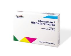 [7506442700643] IRBESARTAN/HIDROCLOROTIAZIDA 150/12.5 mg, 28 tab, CAMBER