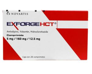 [7501124815851] AMLODIPINO, VALSARTAN, HIDROCLOROTIAZIDA, 5/160/12.5, 28 tab, EXFORGE HCT