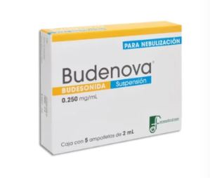 [7501075724707] BUDESONIDA 0.250 mg/ml, 5 amp, BUDENOVA