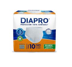 [7501943466548] CALZON DESECHABLE, 10pz, DIAPRO