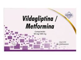 [7502216790896] VILDAGLIPTINA/METFORMINA 50/500 mg, 30 comp, ULTRA