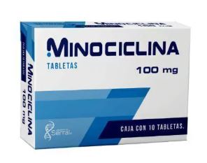 [7501258210379] MINOCILCINA 100mg, 10 tab SERRAL