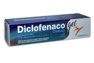 [7503028771677] DICLOFENACO 1.160%, 60 g gel, CRADOXOL