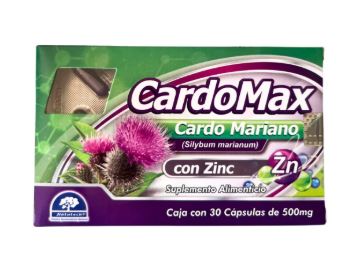 [7506021102448] CARDO MARIANO c/ZINC, 30 cap, CARDOMAX