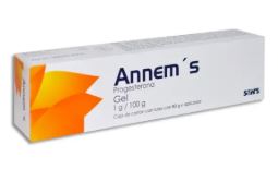 [7502001167254] PROGESTERONA GEL 1g/100g tubo 80 g ANNEM`S