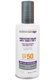 [745853668624] PROTECTOR SOLAR 50 FPS, 60 g, EXDERM SUN AGE ANTI-EDAD 3 EN 1
