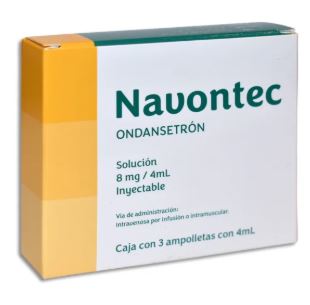[7506022315038] ONDANSETRON 8 mg/4 ml, 3 amp, NAVONTEC