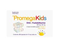 [7503027446415] DHA/FOSFATIDILSERINA/OMEGA 3, 180/80 mg, 30 cap, PROMEGA KIDS