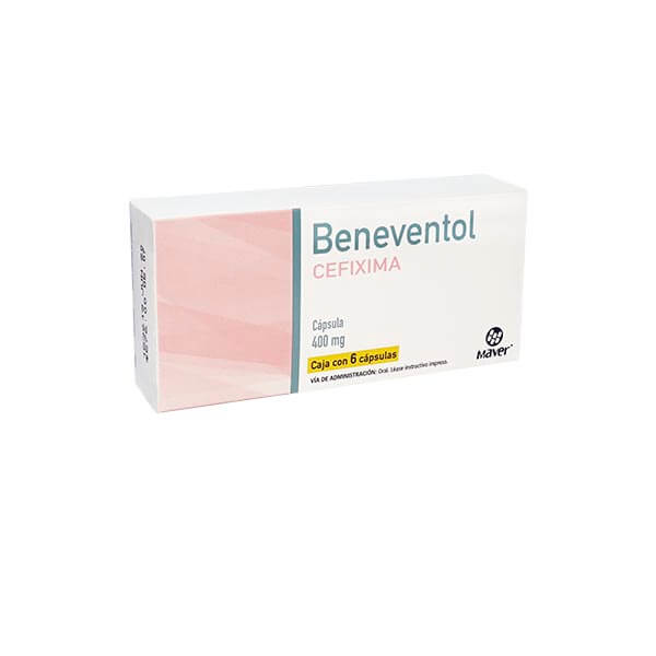 CEFIXIMA 400 mg, 6 cap, BENEVENTOL