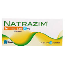 TELMISARTAN 80 mg, NATRAZIM 14 tab