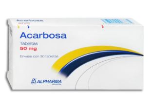[7503004908875] ACARBOSA 50 mg, 30 tab, ALPHARMA