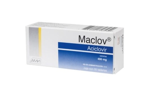[785120753530] ACICLOVIR  400 MG, MACLOV 35  tab