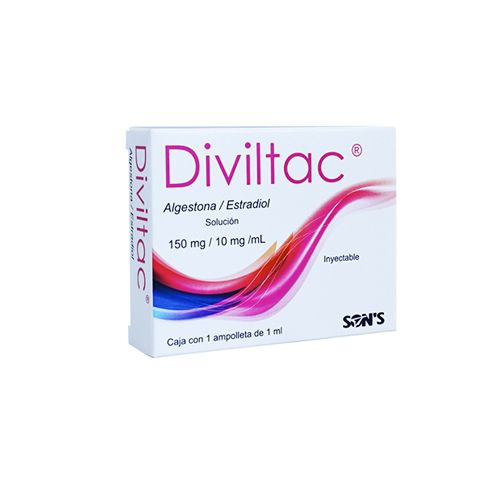 ALGESTRONA/ESTRADIOL 150/10 mg, 1 ml amp, DIVILTAC