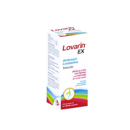 AMBROXOL /LORATADINA Sol, 120 ml, LOVARIN EX
