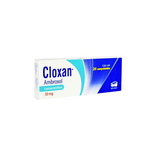 AMBROXOL 30 mg, 20 comp, CLOXAN