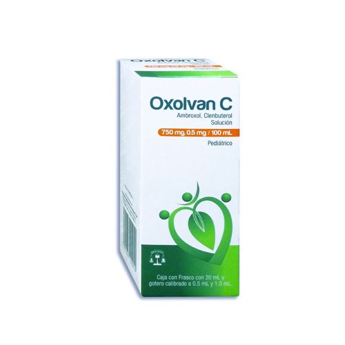 AMBROXOL/CLENBUTEROL, 20 ml gts, OXOLVAN-C