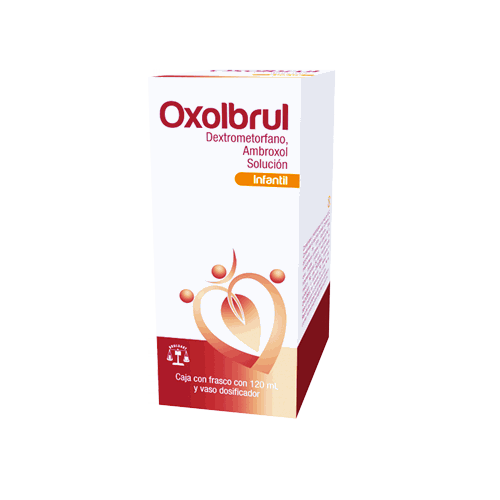 AMBROXOL DEXTROMETORFANO, OXOLBRUL INF 120 ml sol