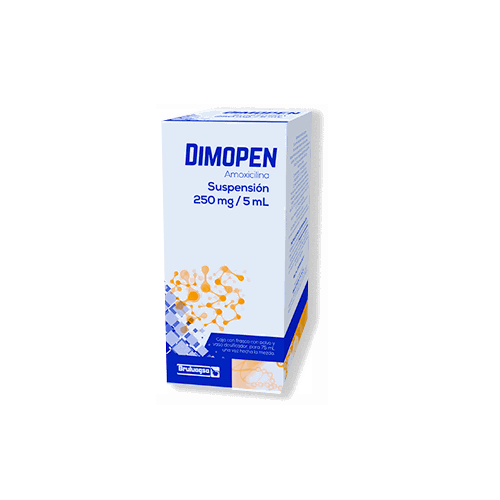 [7502208892294] AMOXICILINA TRIHIDARATADA 250 mg/5 ml, 75 ml, DIMOPEN