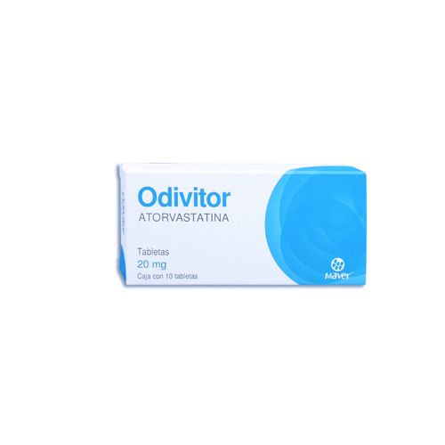 ATORVASTATINA 20 mg, 10 tab, ODIVITOR