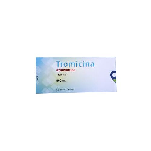 AZITROMICINA 500 mg, TROMICINA 3 tab
