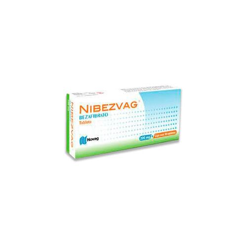 BEZAFIBRATO 200 mg, 30 tab, NIBEZVAG