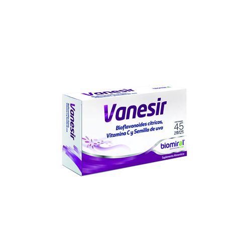 [7503020089190] BIOFLAVONOIDES, VIT C Y SEMILLA DE UVA, 45 tab, VANESIR