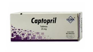 [7502216792579] CAPTOPRIL 25MG, G.I. ULTRA 30  tab