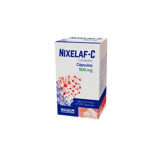 CEFALEXINA 500 mg, 20 cap, NIXELAF-C