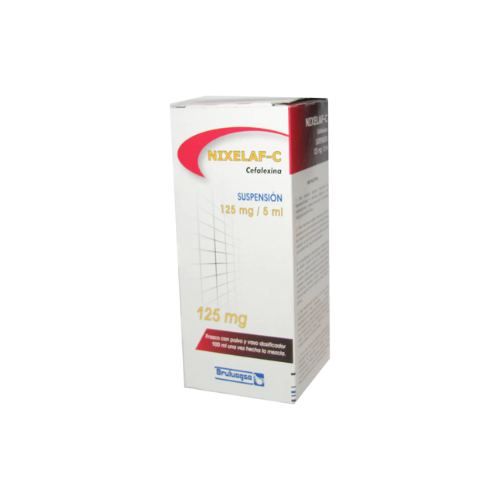 [7502208892331] CEFALEXINA 125MG /ML, NIXELAF-C 100 ml susp