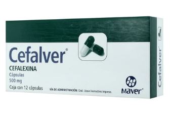 [7503000422863] CEFALEXINA 500 mg, 12 cap, CEFALVER