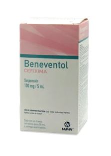 [7502009745737] CEFIXIMA susp 100mg/5ml BENEVENTOL