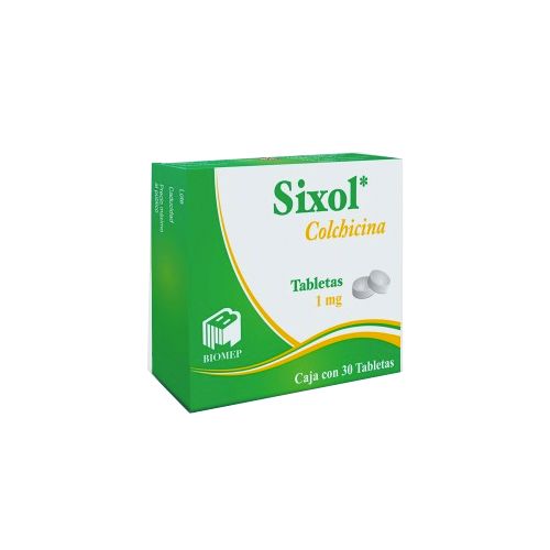 COLCHICINA 1 mg, 30 tab, SIXOL