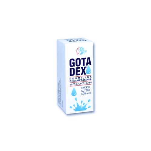 DEXAMETASONA/NEOMICINA, 5 ml sol oft, GOTA-DEX