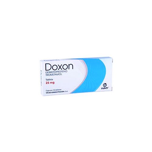 DEXKETOPROFENO TROMETAMOL 25 mg, DOXON 10 tab