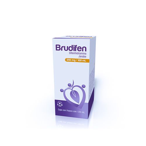 DIFENHIDRAMINA 250 mg, 120 ml, BRUDIFEN
