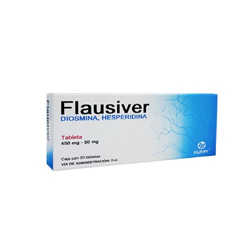 DIOSMINA/HESPERIDINA 450/50 mg, 20 tab, FLAUSIVER