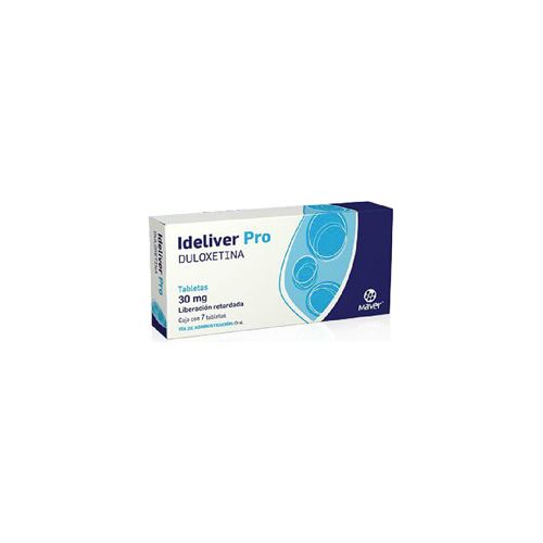 DULOXETINA 30 mg, 7 tab, IDELIVER PRO