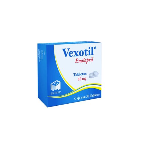 [7501573900221] ENALAPRIL 10 MG , VEXOTIL 30  tab