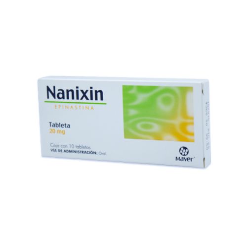 EPINASTINA 20 mg 10 tab, NANIXIN