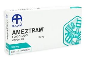 [7502227874424] FLUCONAZOL 100 mg, 10 cap, AMEZTRAM