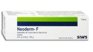 [7502001166028] FLUOCINOLONA/NEOMICINA  0.01/0.35 g, 40 g crema, NEODERM F