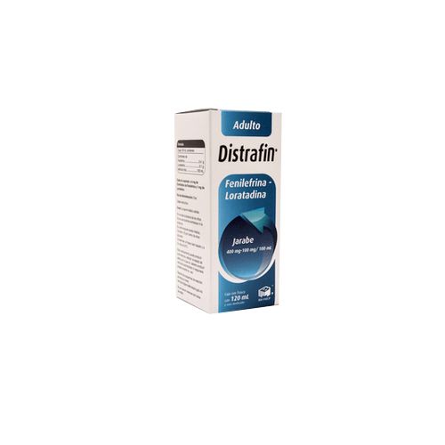 FENILEFRINA LORATADINA 120 ml DISTRAFIN AD | Farmasuper