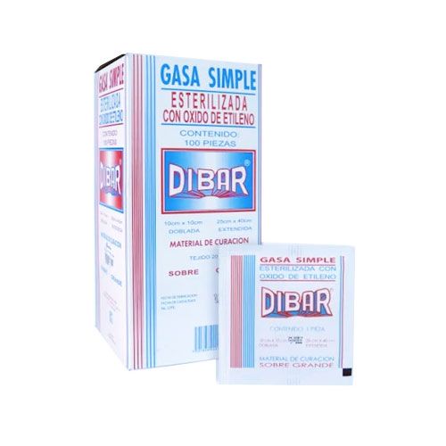 [7501868900134] GASA 10X10 EXHIBIDOR, 100 pz, DIBAR