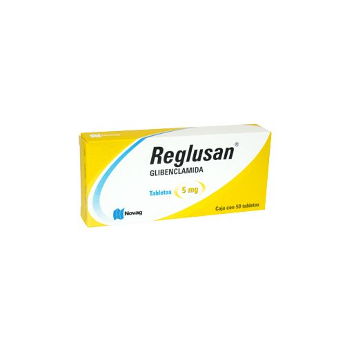 [7501075714739] GLIBENCLAMIDA 5 MG , REGLUSAN 50  tab