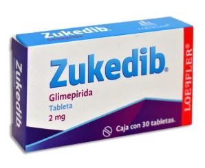 [7502211784029] GLIMEPIRIDA 2 mg, ZUKEDIB, 30 tab
