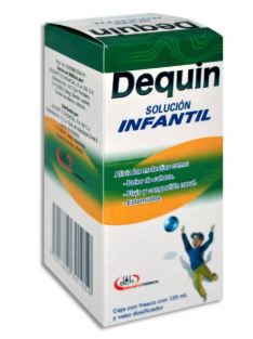 [7501825301059] GUAIFENESINA/FENILEFRINA/CLORFENAMINA/PARACETAMOL 2.0/0.100/0.02/2.50 g, 120 ml, DEQUIN INFANTIL