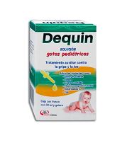 [7501825301301] GUAIFENESINA/FENILEFRINA/CLORFENAMINA/PARACETAMOL 2.0/0.100/0.02/2.50 g, 30 ml gts, DEQUIN PEDIATRICO