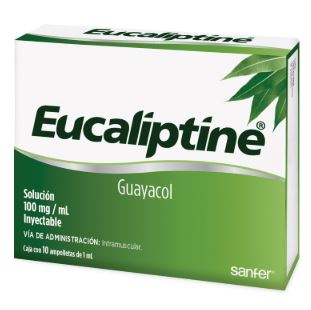 [7501159526029] GUAYACOL 100 mg/1 ml, 10 amp, EUCALIPTINE