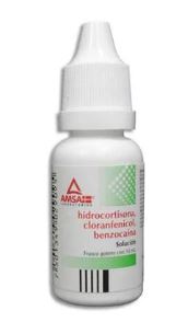 [7501349029095] HIDROCORTISONA /CLORANFENICOL /BENZOCAINA SOL OTICA, G.I. AMSA 10  ml