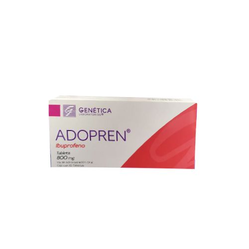IBUPROFENO 800 mg, ADOPREN 800, 10 tab